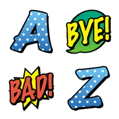 american comic style emoji part2