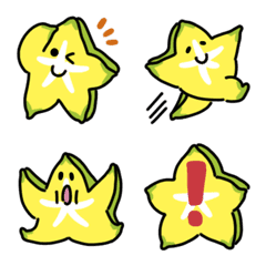 Star fruit Emoji