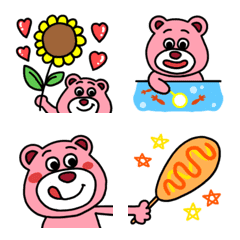 Kuma no Ortho-kun.summer emoji(1)