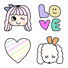 Various emoji 579 adult cute simple