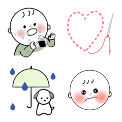 baby emoji mochihope-kun