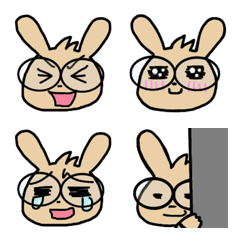 Glasses rabbit 2