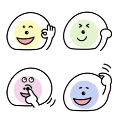 Fruits Daifuku (Emoji)