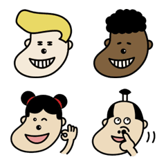 Funny hairstyles(Emoji)
