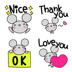 yuko's mouse ( English ) Emoji 