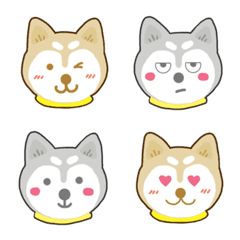 Husky emoji