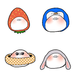 SEAL & RABBIT – Emotikon LINE | LINE STORE