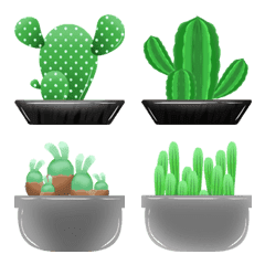 cactus around the world emoji
