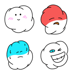 Smile Popcorn Emoji Line絵文字 Line Store