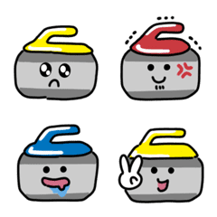 Curling stone Emoji