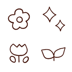 simple cute lovely emoji