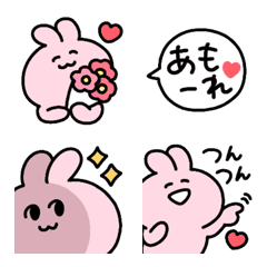 Motto Lovei Usagi Line Emoji Line Store