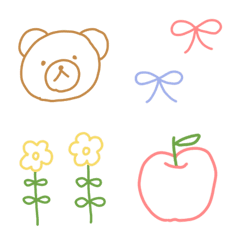 simple colorful emoji:)