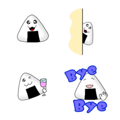 Mr. Onigiri emoji