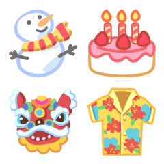 All Year Round Celebrations Emoji