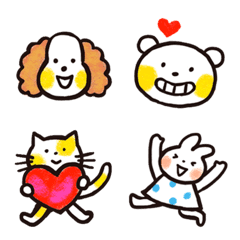 Good friends Animal Emoji[Resale]