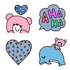 Various emoji 600 adult cute simple