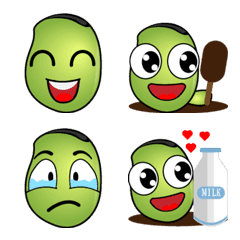 broad bean story-emoji