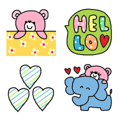 Various emoji 597 adult cute simple