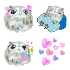 lovely owl emoji