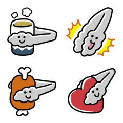 Cute Tongs Emoji