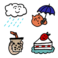weather and foods Emoji