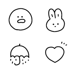 Line Markers Laugh/&Love Lot de 2 marque-pages magn/étiques Motif emoji