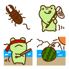 Emoji conveyed by Kaeru-kun 5