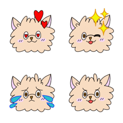 Pomeranian "TORAPIYO" Emoji