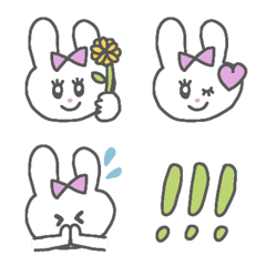 kawaii usagichan emoji