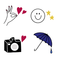 simple girl Emoji (2)