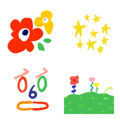 Mix colorful emoji POCA 