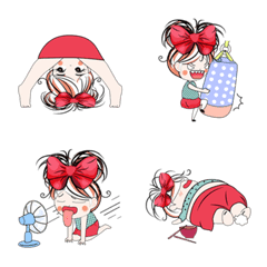 Emoji, Noo Bow Lovely – LINE 이모티콘 | LINE STORE