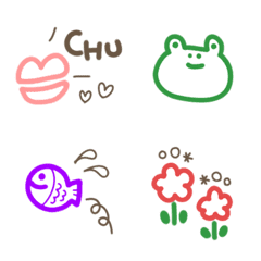 Emoji in adult color