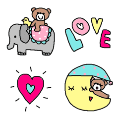Various emoji 609 adult cute simple