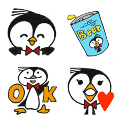 beer penguin emoji