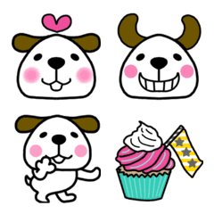 Emoji of Mr White dog(resale)
