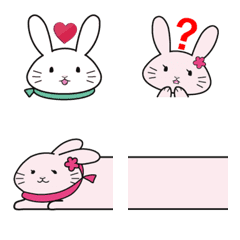 Rabbits Emoji_Kashiwa & Suama