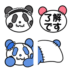 Gothic panda Emoji