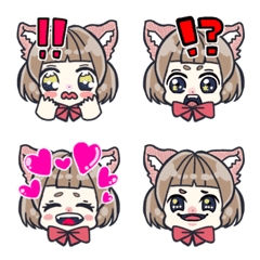 cat.girl!emoji!cute