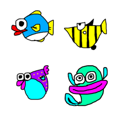 fish fishE moji