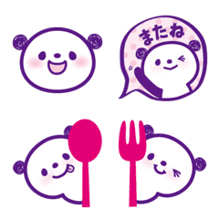 Cute Panda Emoji. Simple1.