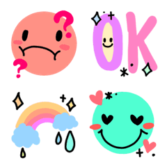 Colorful Fancy emoji