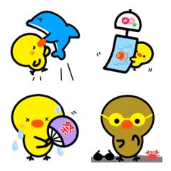 PIYOCHAN Emoji (summer)