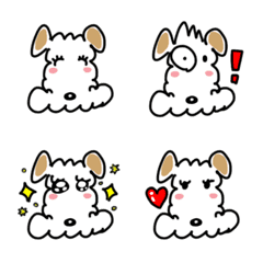 Wire Fox Terrier Gon-chan Emoji