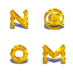 Font golden