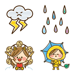 Kawashufu [rainy season]Emoji