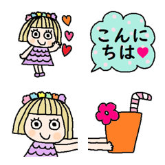 Various emoji 622 adult cute simple