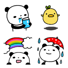 a graffiti panda Emoji 22