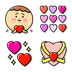A lot of heart Emoji.